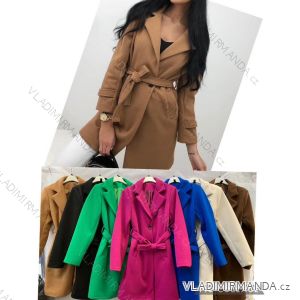 Kabát dlhý rukáv dámsky (S-XL) TALIANSKA MÓDA IMWL233235