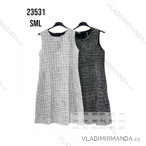 Šaty elegantné bez rukávov dámske (SL) TALIANSKA MÓDA IMPHD2323531-1