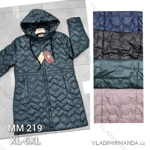 Kabát jesenný dámsky nadrozmer (XL-6XL) POLSKÁ MÓDA PMWMN23MM219