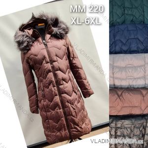 Kabát zimný dámsky nadrozmer (XL-6XL) POLSKÁ MÓDA PMWMN23MM220