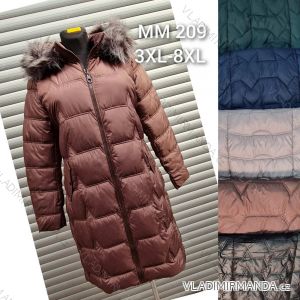 Kabát zimný dámsky nadrozmer (3XL-8XL) POLSKÁ MÓDA PMWMN23MM209