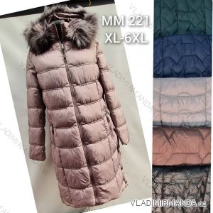 Kabát zimný dámsky nadrozmer (XL-6XL) POLSKÁ MÓDA PMWMN23MM221