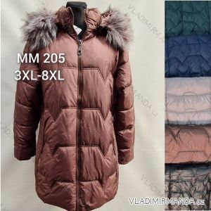 Kabát zimný dámsky nadrozmer (3XL-8XL) POLSKÁ MÓDA PMWMN23MM205