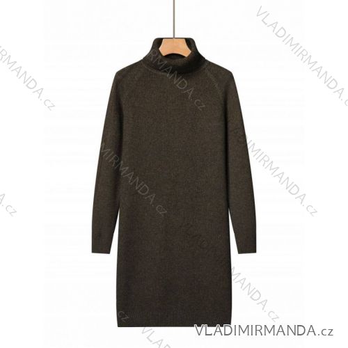 Šaty úpletové s rolákom dlhý rukáv dámsky (S-XL) GLO-STORY GLO23WMY-4246