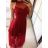Šaty tilové elegantné bez rukávov dámske (S/M ONE SIZE) TALIANSKA MÓDA IMM22Q52235A/UL fialová