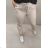 Nohavice strečové dlhé dámske (XL/2XL ONE SIZE) TALIANSKA MODA IM422198LH tmavě modrá