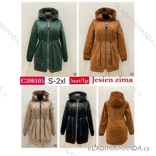 Kabát parka jesenný dámsky (S-2XL) POLSKÁ MóDA PMWC23C208105
