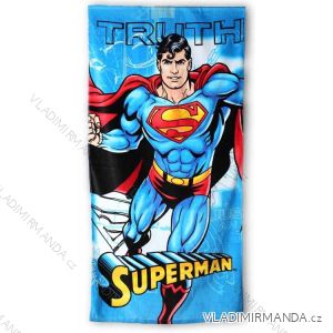 Osuška plážová superman detská chlapčenská bavlnená (70x140cm) SETINO 820-840