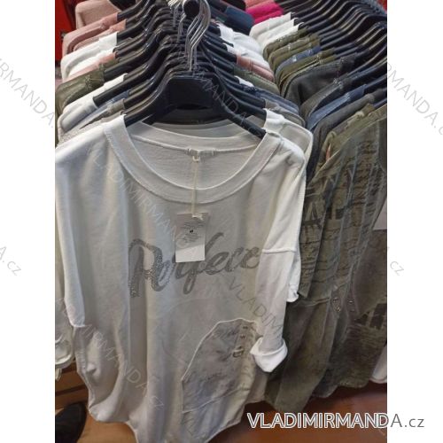 Tunika dlhý rukáv dámska (S/M/L ONE SIZE) TALIANSKA MÓDA IMB23031