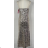 Šaty dlhé elegantné trblietavé s flitrami na ramienka dámske (S/M ONE SIZE) TALIANSKA MÓDA IMPBB23O6509