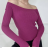 Sveter dlhý rukáv dámsky (S/M ONE SIZE) TALIANSKA MÓDA IMPBB23Z1158