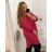 Košeľa oversize predĺžená dlhý rukáv dámska (2XL/3XL/4XL ONE SIZE) TALIANSKA MODA IMD23488/DUR 3XL / 4XL smaragdová