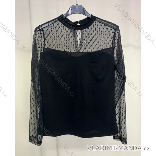 Blúzka dlhý rukáv dámska (S/M ONE SIZE) TALIANSKA MÓDA IMPLP2390300010