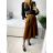 Sukňa stredne dlhá dámska (S/M ONE SIZE) TALIANSKA MÓDA IMM23HG4911