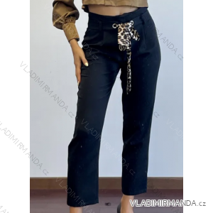 Nohavice dlhé dámske (S/M ONE SIZE) TALIANSKA MÓDA IMPDY23MDUE22402