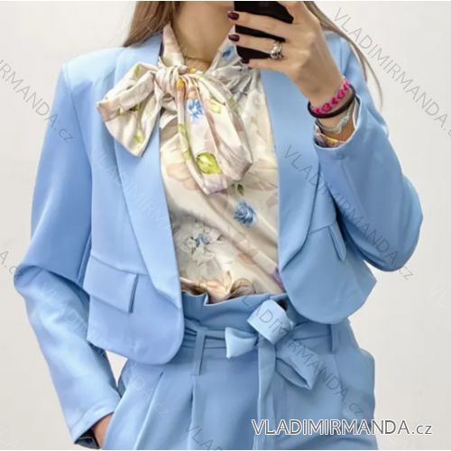 Sako dlouhý rukáv dámske (S/M ONE SIZE) TALIANSKA MÓDA IMPDY25MDUE991858