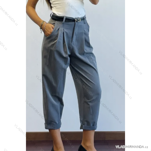 Nohavice dlhé dámske (S/M ONE SIZE) TALIANSKA MÓDA IMPDY23HFA237226