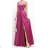Šaty elegantné na ramienka dámske (S/M ONE SIZE) TALIANSKA MÓDA IMPBB2380836bl