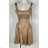 Šaty elegantné na ramienka dámske (S/M ONE SIZE) TALIANSKA MÓDA IMPBB23A200593