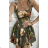 Šaty elegantné na ramienka dámske (S/M ONE SIZE) TALIANSKA MÓDA IMPBB23A200593