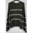 Sveter dlhý rukáv dámsky prúžok (S/M ONE SIZE) TALIANSKA MÓDA IMPBB23J23139