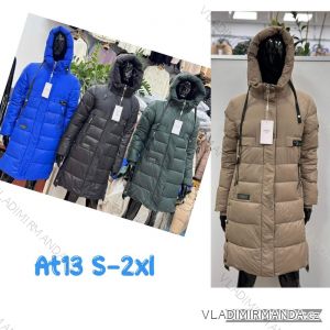 Kabát zimný s kapucňou dámsky (S-2XL) POLSKÁ MÓDA PMWBG23AT3