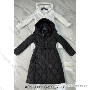 Kabát zimný s kapucňou dámsky (S-2XL) POLSKÁ MÓDA PMWD23AG9-9001