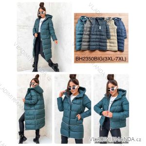 Kabát 3v1 zimný dámsky nadrozmer (3XL-7XL) POLSKÁ MÓDA PMWD23BH2350B