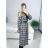 Kabát jesenný s podšívkou  dlhý rukáv dámsky (S/M ONE SIZE) TALIANSKA MÓDA IMWHA23001