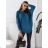 Sveter pletený dlhý rukáv dámsky (S/M/L ONE SIZE) TALIANSKA MÓDA IMD23774
