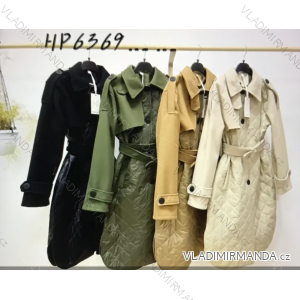 Kabát dlhý rukáv dámsky (S/M ONE SIZE) TALIANSKA MÓDA IMPGM236369B