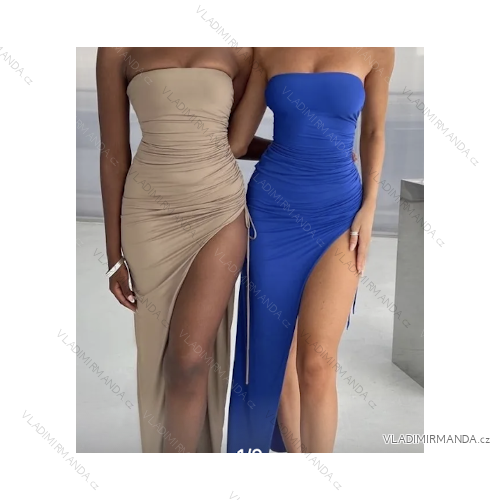 Šaty elegantný carmen dámske (S/M ONE SIZE) TALIANSKA MÓDA IMPMD2316705