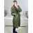 Kabát zimný s baránkom dlhý rukáv dámsky (S/M/L ONE SIZE) TALIANSKA MÓDA IMD23010
