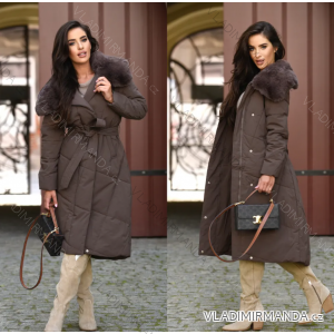 Kabát zimný dlhý rukáv dámsky (S-XL) TALIANSKA MÓDA IMPTI23TR2023001