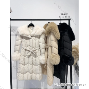 Kabát zimný dlhý rukáv dámsky (S-XL) TALIANSKA MÓDA IMPTI23TR8525
