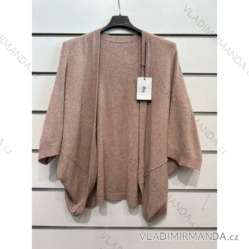 Cardigan úpletový dlhý rukáv dámska (S/M ONE SIZE) TALIANSKA MÓDA IMPSH23W-13