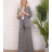 Sako elegantný dlhý rukáv dámske (S/M ONE SIZE) TALIANSKA MÓDA IMPLI239612