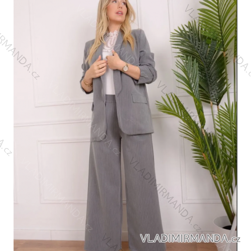 Sako elegantný dlhý rukáv dámske (S/M ONE SIZE) TALIANSKA MÓDA IMPLI239612