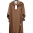 Šaty oversize dlhý rukáv dámske (S/M ONE SIZE) TALIANSKA MÓDA IMPLI2334827