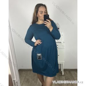 Šaty oversize dlhý rukáv dámske (2XL/3XLONE SIZE) TALIANSKA MóDA IMC23395