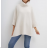 Sveter úpletový oversize s rolákom dlhý rukáv dámsky (S/M ONE SIZE) TALIANSKA MÓDA IMPMD239341F