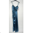 Šaty dlhé elegantné spoločenské na ramienka dámske (S/M/L ONE SIZE) TALIANSKA MÓDA IMPBB23B23376