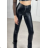 Legíny dlhé koženkové dámske (S/M ONE SIZE) TALIANSKA MÓDA IMPBB2316876