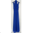 Šaty dlhé elegantné spoločenské bez rukávov dámske (S/M ONE SIZE) TALIANSKA MÓDA IMPBB2480872bl
