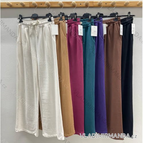 Tepláky dlhé dámske (S/M ONE SIZE) TALIANSKA MÓDA IMPDY232XFH2096