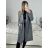 Kabát flaušový baránok dlhý rukáv dámsky (S/M ONE SIZE) TALIANSKA MÓDA IMWGB233890/DU S/M béžová