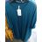 Šaty volnočasové dlouhý rukáv nadrozměr dámske (2XL/3XL ONE SIZE) TALIANSKA MÓDA IM723MILANO
