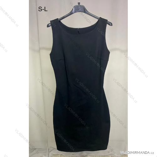 Šaty elegantné bez rukávov dámske (SL) TALIANSKA MÓDA IMPLP2328720125
