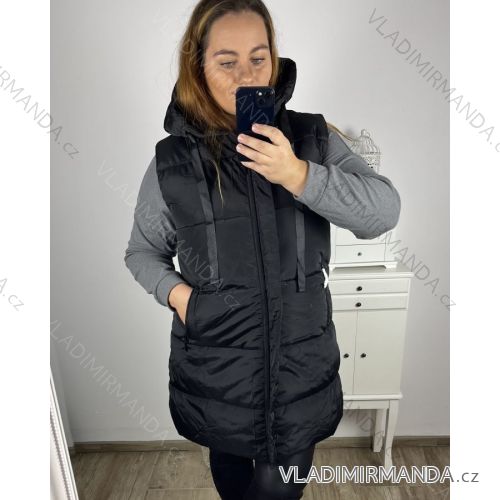 Vesta nadrozmer šusťáková dámska (46-56) POLSKÁ MÓDA PMW2381266