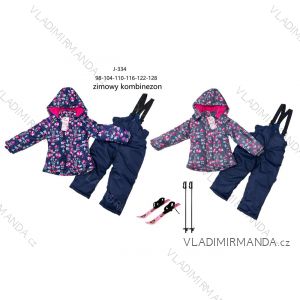 Súprava nohavice oteplováky a bunda s kapucňou detská dievčenská (98-128) XU kids PMWAX23J-334